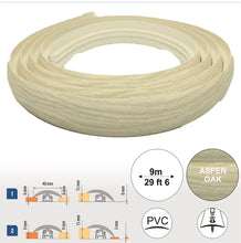 40mm PVC Flex Line Flooring Transition Strip – Flexible Threshold Profile