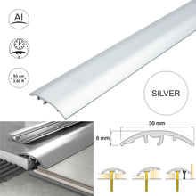 30mm Aluminium 4-in-1 Door Threshold & Floor Trim S30K