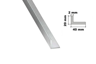 Aluminium Natural Extruded Angle Corner