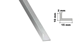 Aluminium Natural Extruded Angle Corner