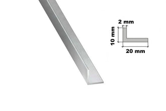 Aluminium Natural Extruded Angle Corner