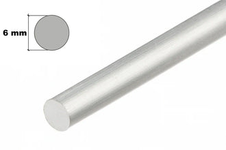 Aluminium Solid Metal Mill Finish Machining Round Bar Rod Various Sizes
