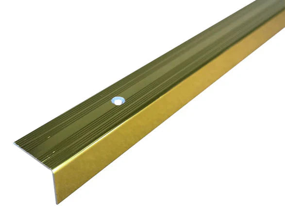 Aluminium Stair Nosing 25x20mm Anti-Slip Edge Trim S02