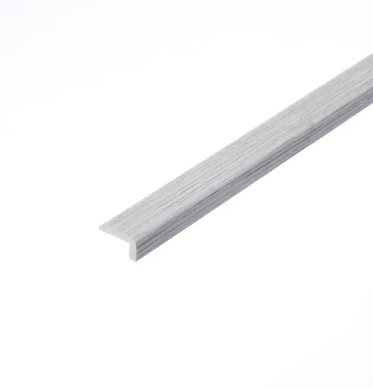 Hampstead Grey L-Shape Stair Nosing for Click Vinyl and LVT Flooring – 2.20m Stair Nosing UK