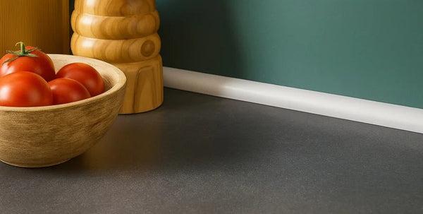 Decorative Flooring Window Edge Beading Worktop Strip uPVC 9mm Quadrant Trim Moulding