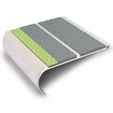 AHD13 91 x 35mm Aluminium Tredsafe Non Slip Stair Edge Protector
