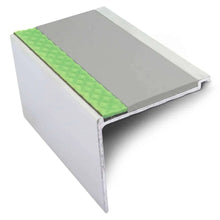 AHD17 60 x 55mm Aluminium Tredsafe DDA-Compliant Non Slip Stair Nosing