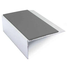 NSL15 66 x 32mm Aluminium Stair Edge Trim with PVC Anti-Slip Insert