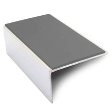 NSL01 56 x 32mm Aluminium Non Slip Stair Nosing Edge Trim With Pvc Insert