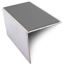 NSL19 Tredsafe 56 x 55mm DDA-Compliant Aluminium Stair Nosing with PVC Insert