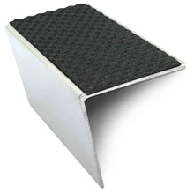 NSL20 Tredsafe 57 x 55mm DDA-Compliant Aluminium Stair Nosing with PVC Insert