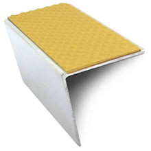 NSL20 Tredsafe 57 x 55mm DDA-Compliant Aluminium Stair Nosing with PVC Insert