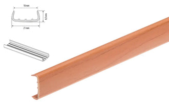 PVC Melamine Furniture Board Panel Cover U Trim Edging Strip