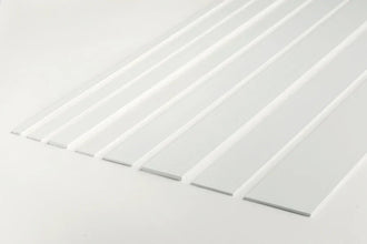 PVC Plastic TW Black White Anthracite Flat Bar Strip