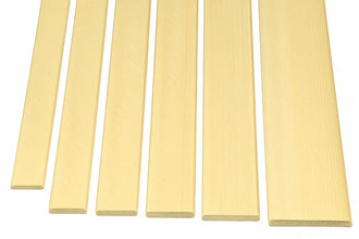 Pine Wood Flat Trim Moulding Beading Natural Flat Bar