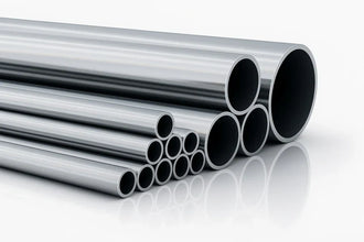 Round Tube Pipe Natural Aluminium 1 M / 39.37