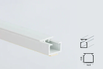 Self-Adhesive White PVC Plastic Cover Mini Cable Trunking Wire Conduit