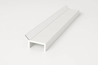 White Kickboard Trim MDF Panel Cover PVC Plinth Sealing Strip