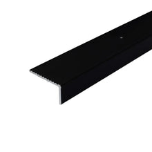 A33 40 x 20mm Anodised Aluminium Non Slip Ribbed Treads Stair Nosing Edge Trim