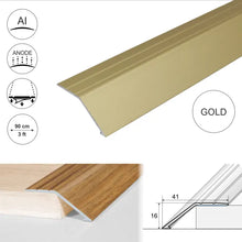 A47 41mm Anodised Aluminium Self Adhesive Door Threshold Ramp Profile