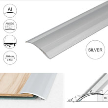A48 41mm Anodised Aluminium Self Adhesive Door Threshold Ramp Profile
