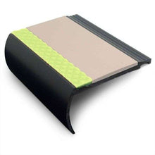 AHB 72x38mm Aluminator® Heavy Duty PVC Stair Nosing – Non-Slip Aluminium Edge