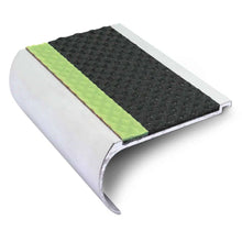 AHD07 70 x 40mm Aluminium Tredsafe Non Slip Stair Edge Trim