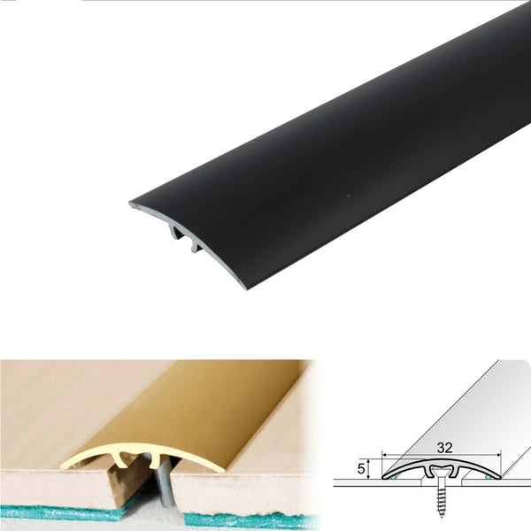 A66 32mm Anodised Aluminium Door Threshold Strip