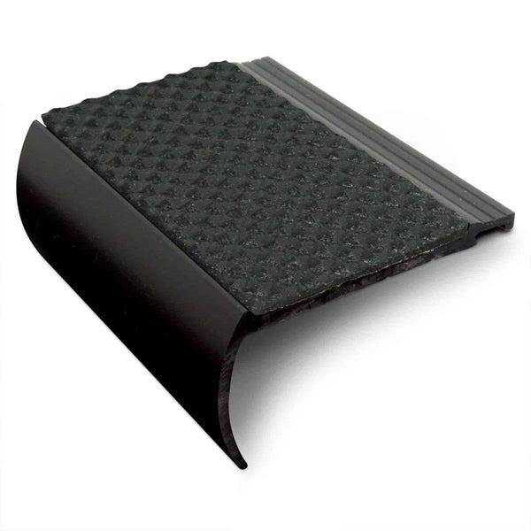 NHB 72x38mm Tredsafe Non-Slip Hard Nose PVC Stair Nosing – Heavy Duty