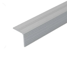 A35 20 x 20mm Anodised Aluminium Non Slip Ribbed Treads Stair Nosing Edge Trim