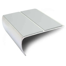 NSL29 Aluminium Anti-Slip Stair Nosing 87x40mm – Heavy-Duty Edge Trim with PVC Insert