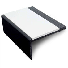 NHP 60.4x32mm Heavy Duty Hard Nose PVC Stair Nosing – Non-Slip Aluminium Profile