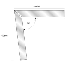 NSA Rakeback – 42mm Stair Edge Trim Pre-Formed 350mm Length
