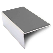 NSL01 56x32mm Aluminium Stair Nosing with Slip-Resistant PVC Insert