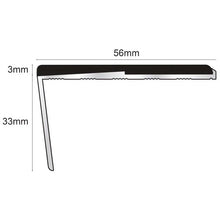 Frontier NXFS02 Aluminium Rakeback Stair Nosing – 56mm x 33mm Safety Profile