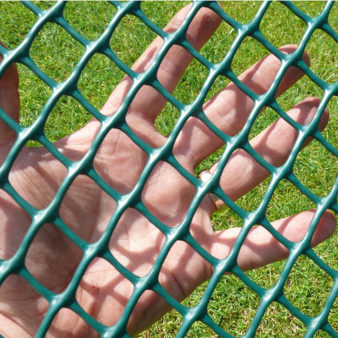 2m x 30m Heavy-Duty Grass Turf Protection Mesh for Lawn and Car Park Reinforcement