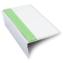 ASL02 57x32mm Aluminium Non Slip Stair Nosing Edge Trim With Pvc Insert